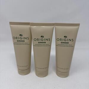 Lot Of 3 Origins Ginger Moisturizing Hand Cream 2.5 Oz 75 mL   A7